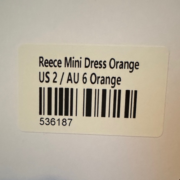 Princess Polly One-Shoulder Orange Reece Mini Dress - Picture 8 of 8
